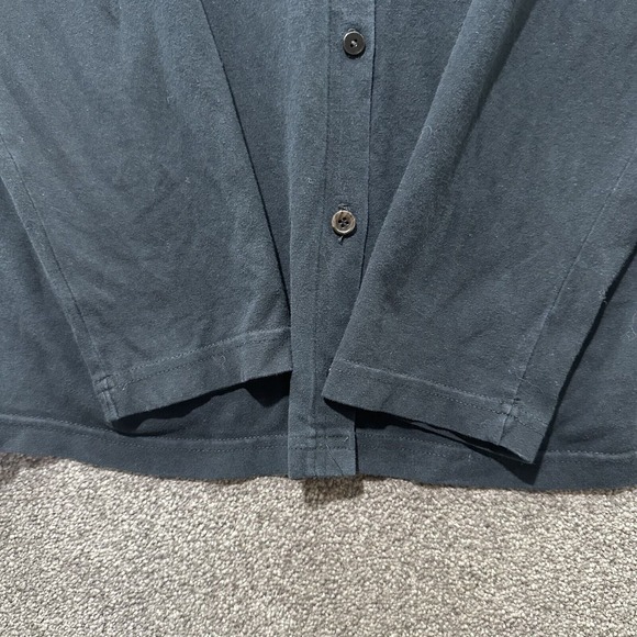 VTG Sun Moda Cardigan Sweater Women Large‎ Black Button Up Classic Neutral - Picture 6 of 11